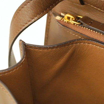 Celine Classic Box Leather Shoulder Bag Brown