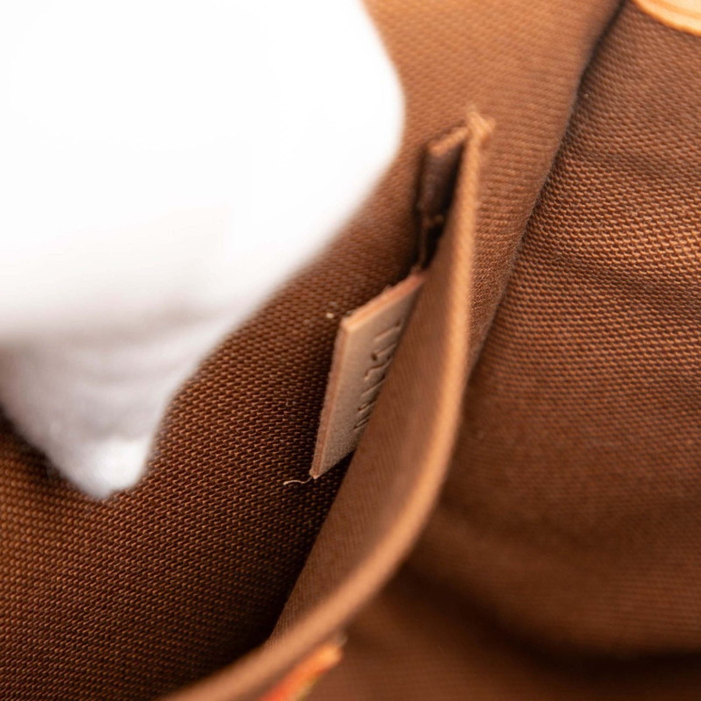 Louis Vuitton Monogram Sologne Shoulder Bag M42250 Brown Leather