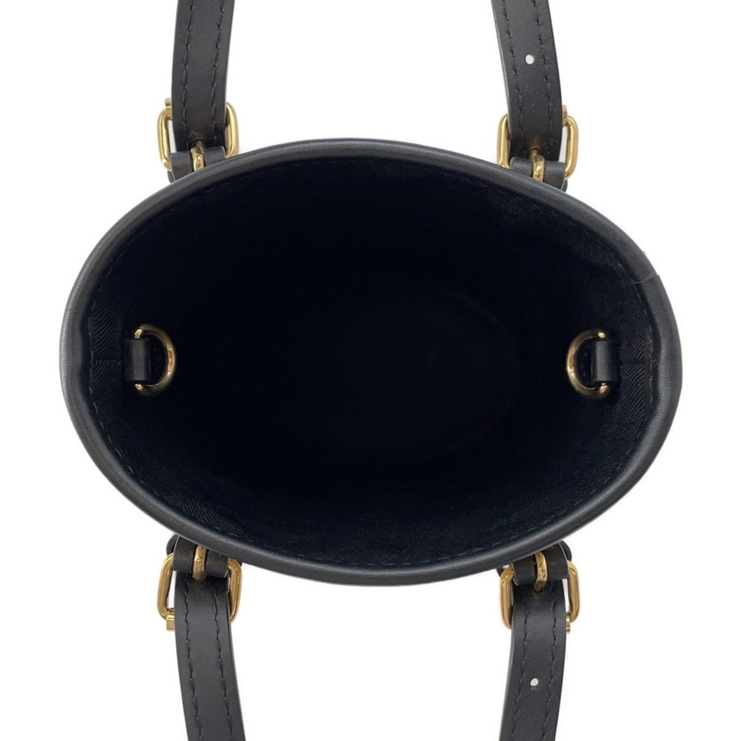 Louis Vuitton Monogram Nano Baguette Shoulder Bag M82418 Louis Vuitton 2-Way Black
