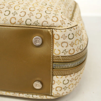 Celine Handbag C Macadam Canvas Beige