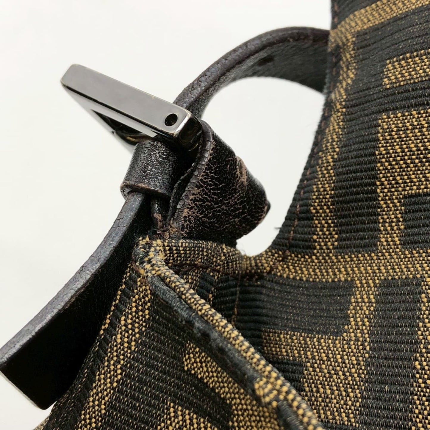 Shoulder Bag Canvas - Fendi Handbag