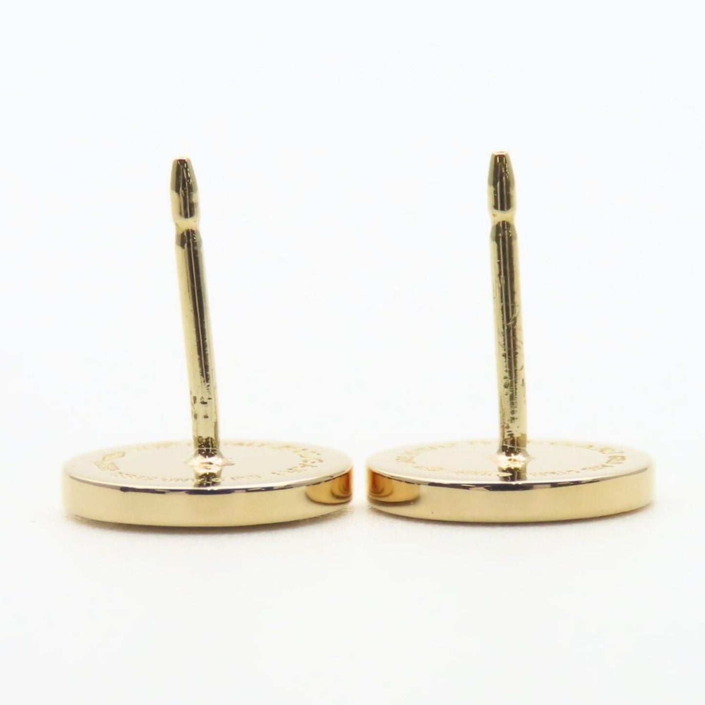 Bvlgari 18Kyg Steel Earrings