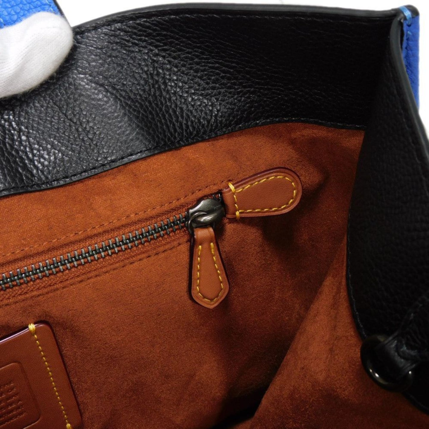 Coach Coach Tote Bag Field 40 Current Blue Shoulder Horse
