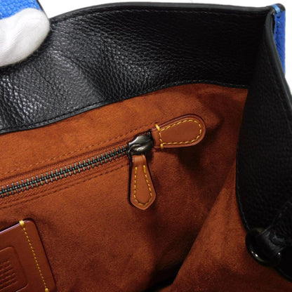 Coach Coach Tote Bag Field 40 Current Blue Shoulder Horse