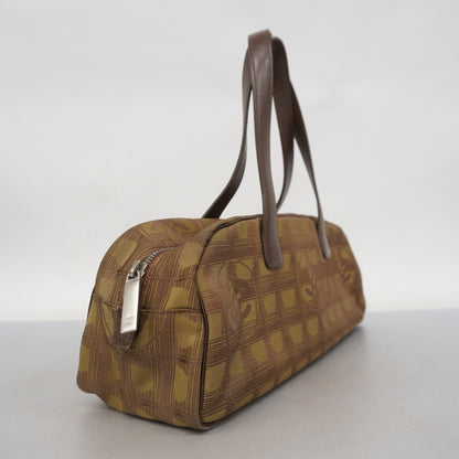 Chanel New Travel Nylon Handbag In Brown