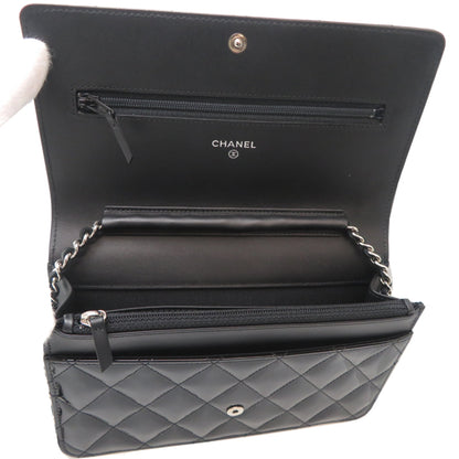 Chanel 2.55 Chain Wallet Women'S Shoulder Bag In Patent Calf Leather