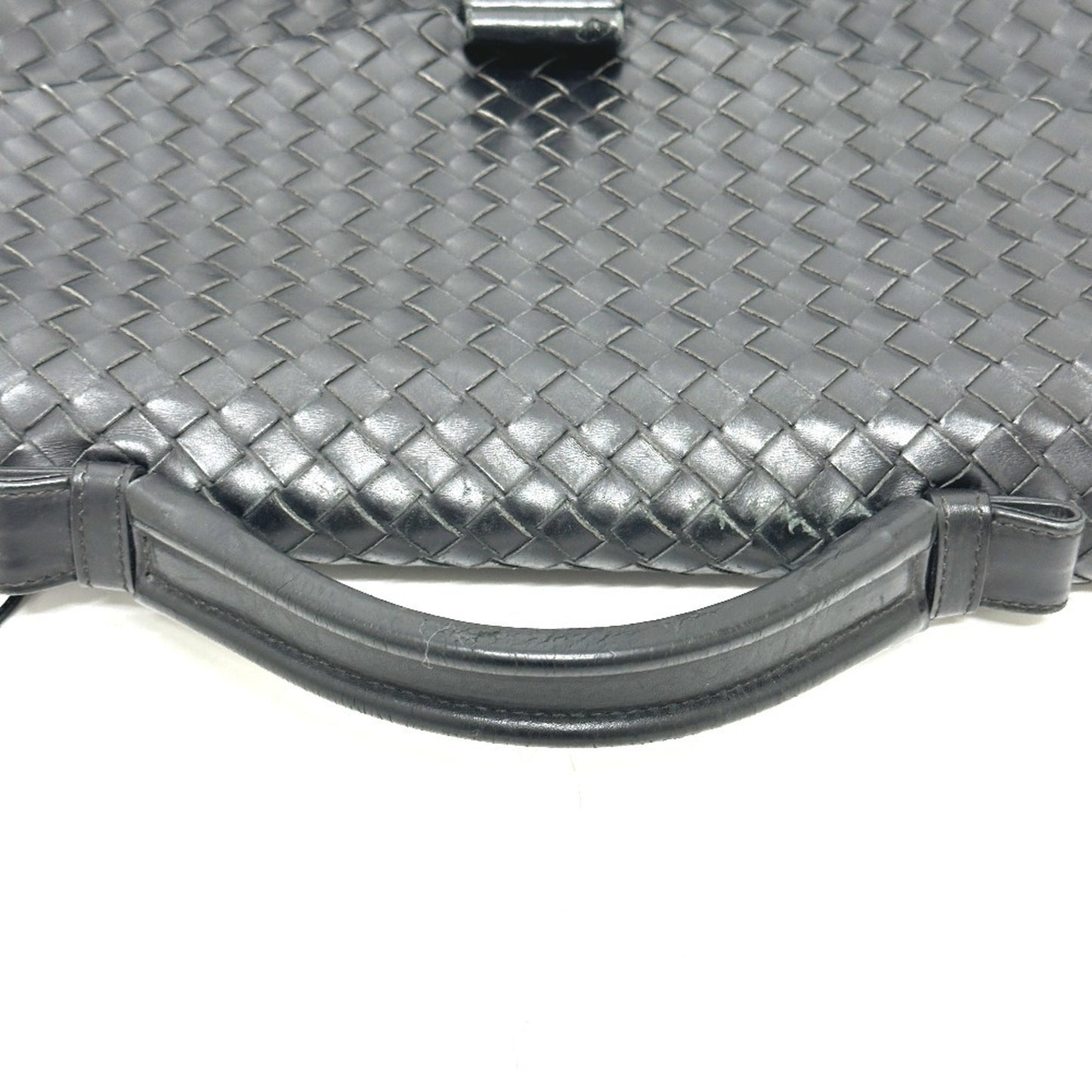 Bottega Veneta 122139 Intrecciato Leather Briefcase/Business Bag