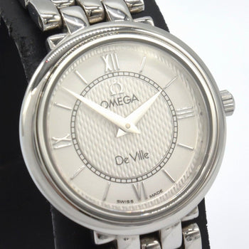 Omega De Ville 7574.31 Quartz Battery-Powered Silver