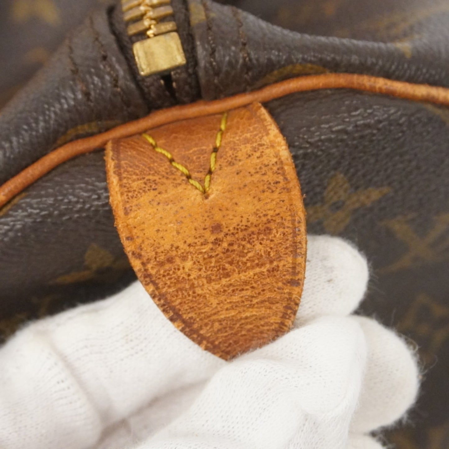 Louis Vuitton Monogram Keepall 45 Boston Bag M41428 Brown