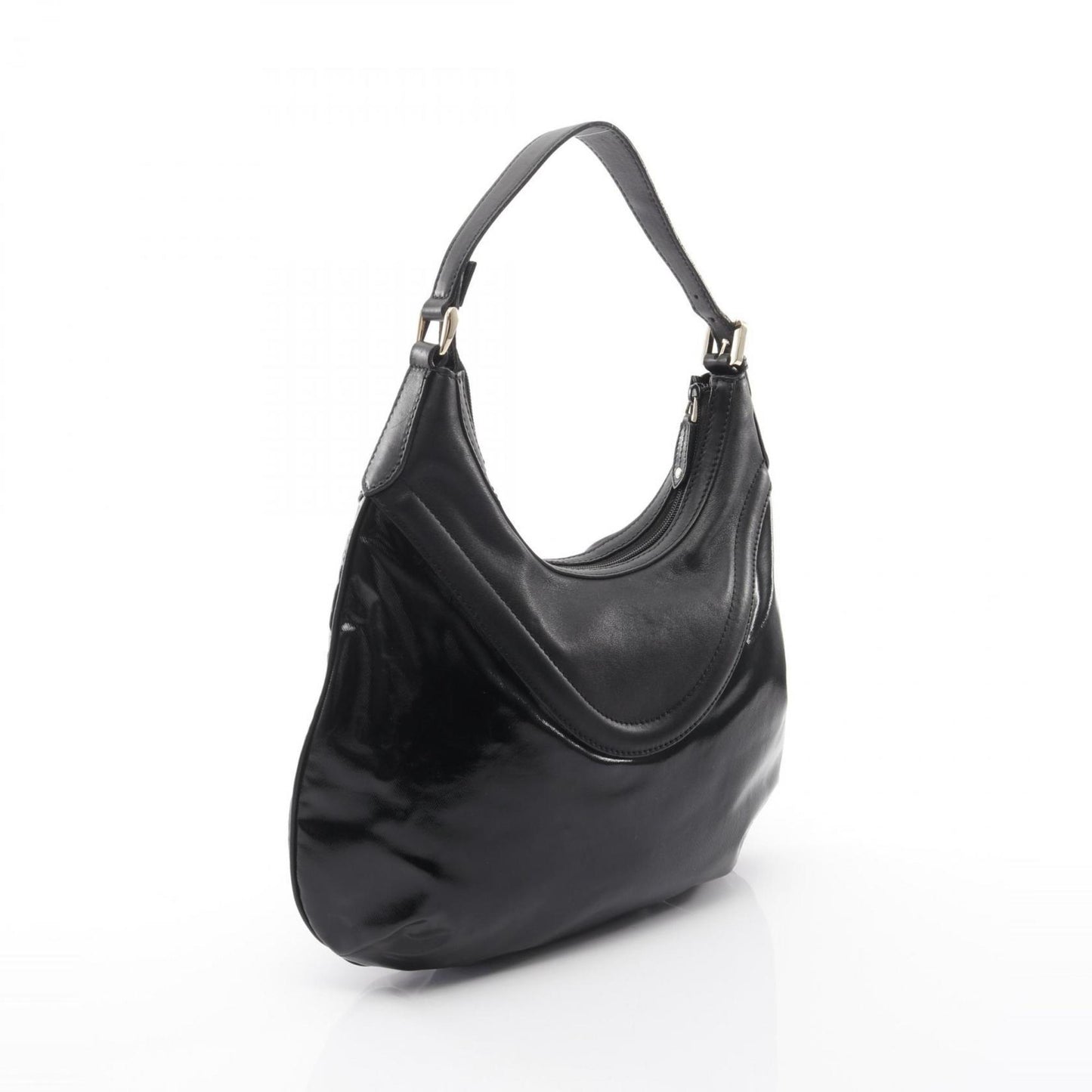 Gucci Hysteria Crest Shoulder Bag In Coated Canvas And Leather