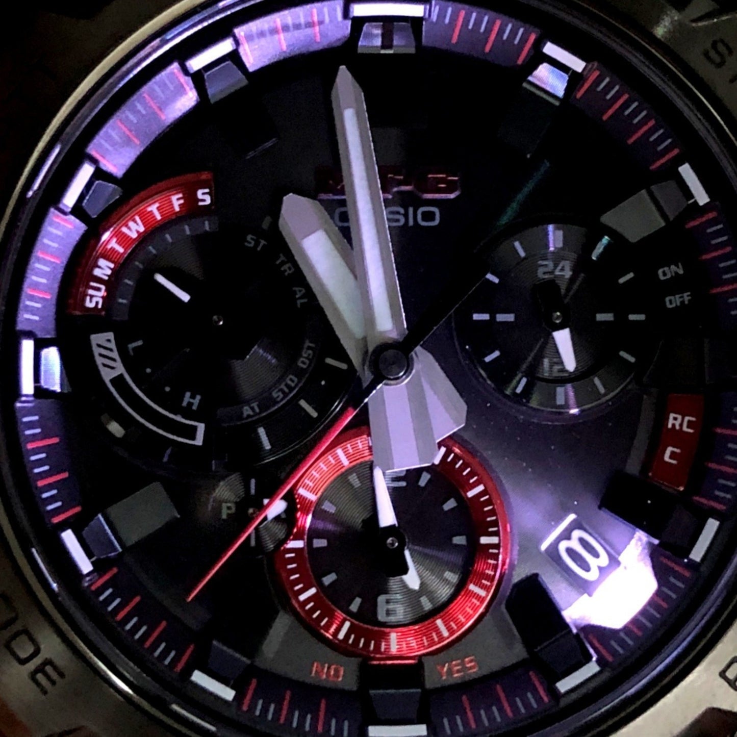 G-Shock Casio Mtg-B3000Bd-1A Mt-G Radio-Controlled Solar Watch With Bluetooth