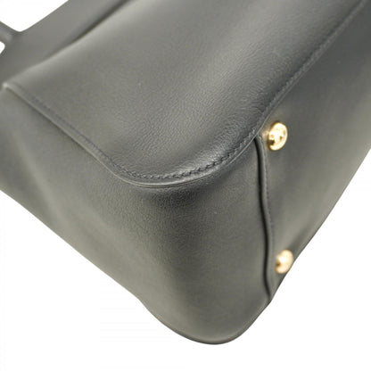 Prada Handbag Leather Black