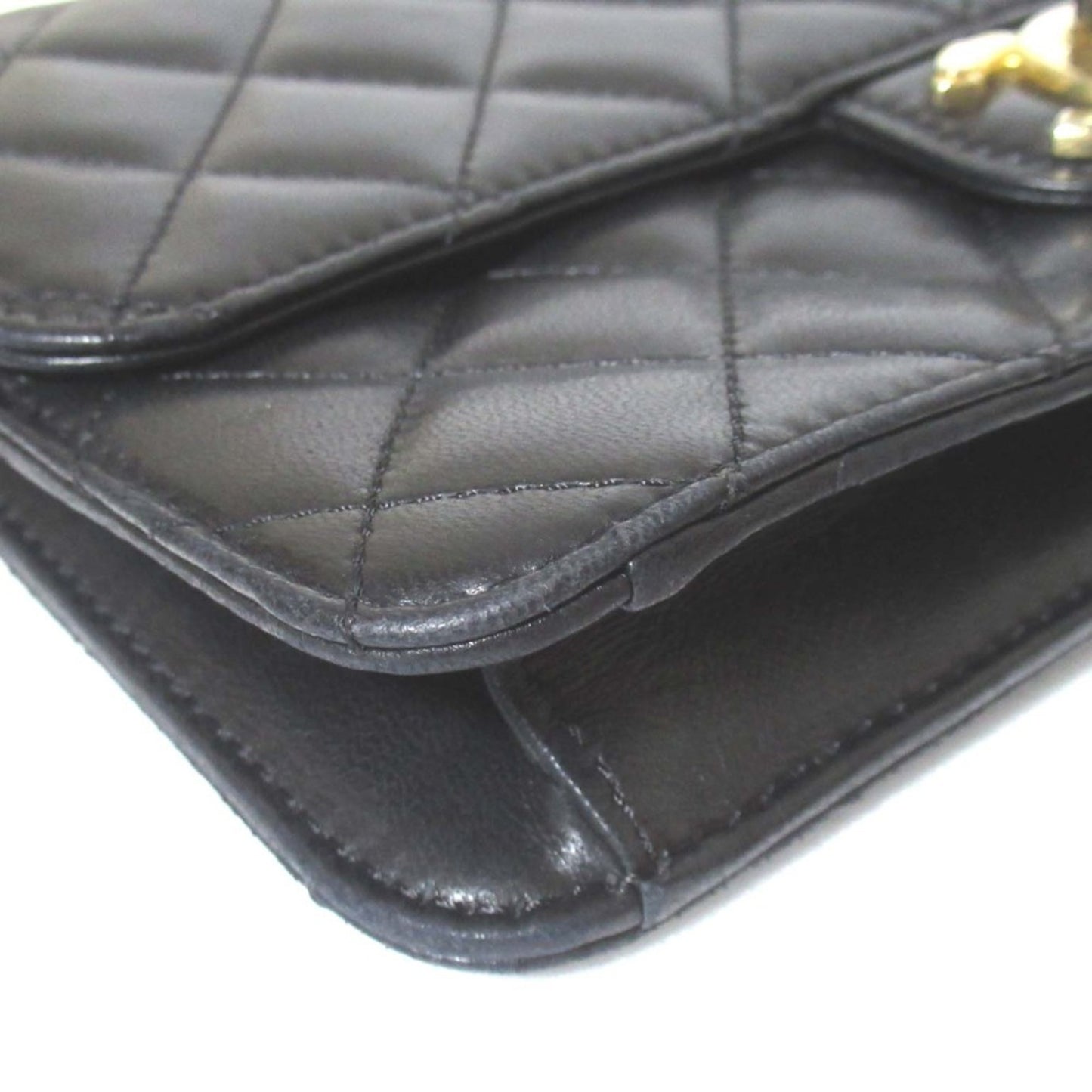 Chanel Matelasse Coco Mark Turnlock Chain Shoulder Bag