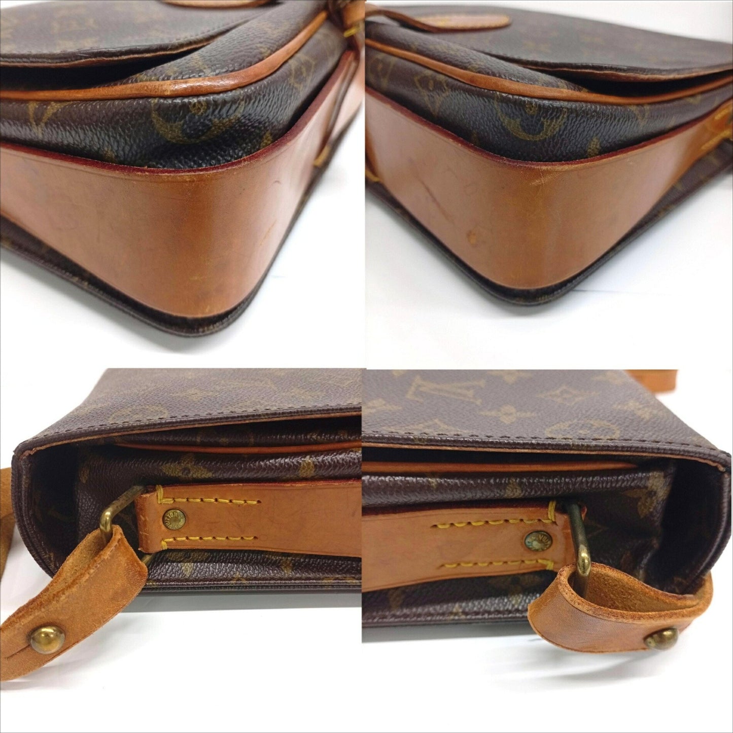 Louis Vuitton Louis Vuitton Monogram Cartouchiere Gm M51252 Shoulder Bag Ja-25254