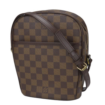 Louis Vuitton Shoulder Bag Ipanema Pm N51294 Damier Ebene Brown