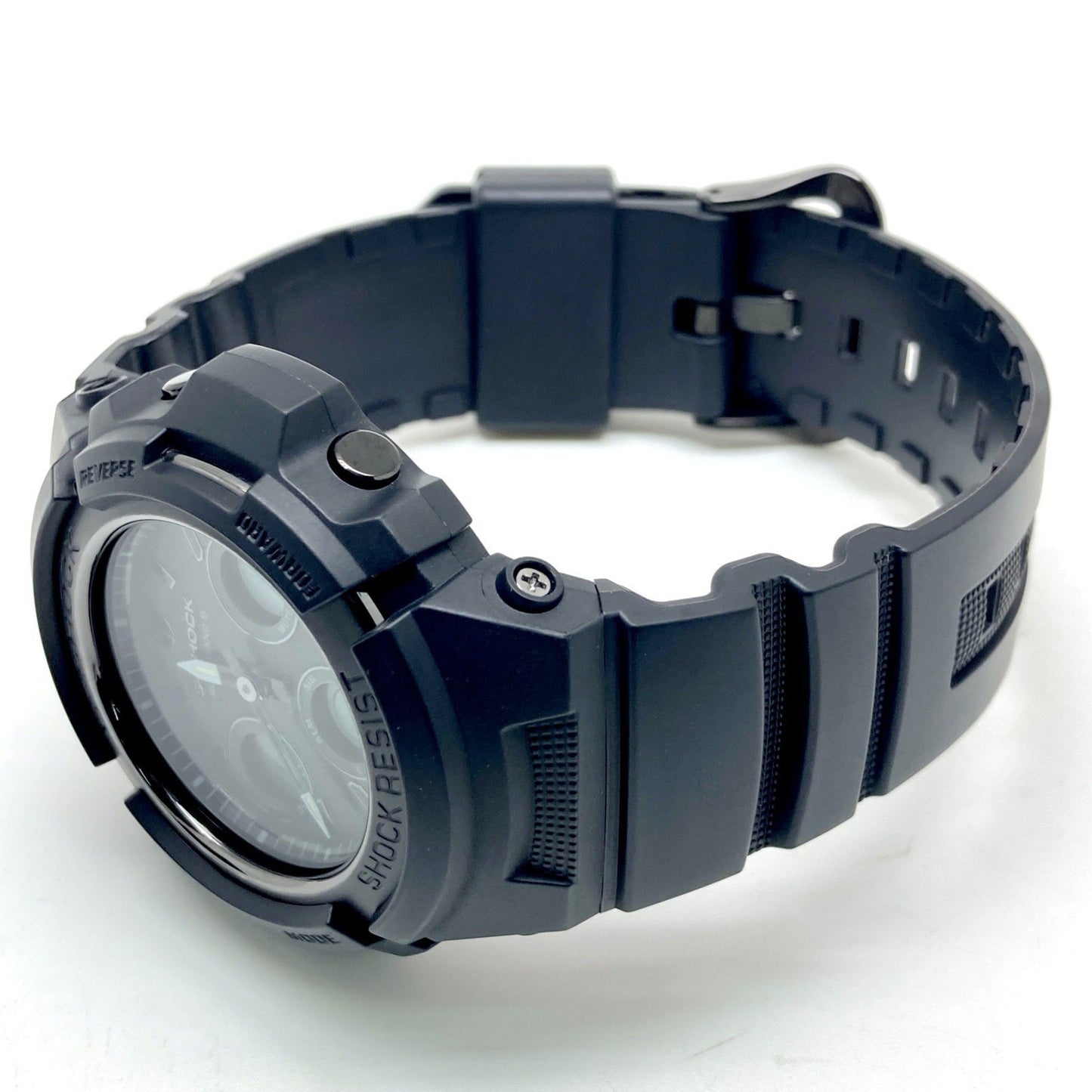 G-Shock Casio Awg-M100Sbb-1A Radio-Controlled Solar Watch With Tough Solar