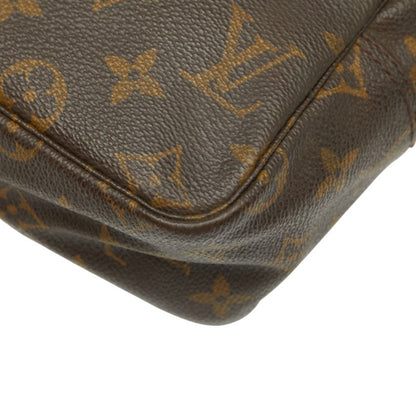 Louis Vuitton Monogram True Toilet 28 Second Bag/Clutch Bag M47522 Brown Leather