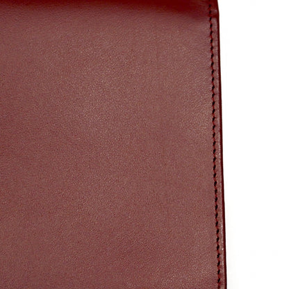 Cartier Must Long Wallet Leather Bordeaux