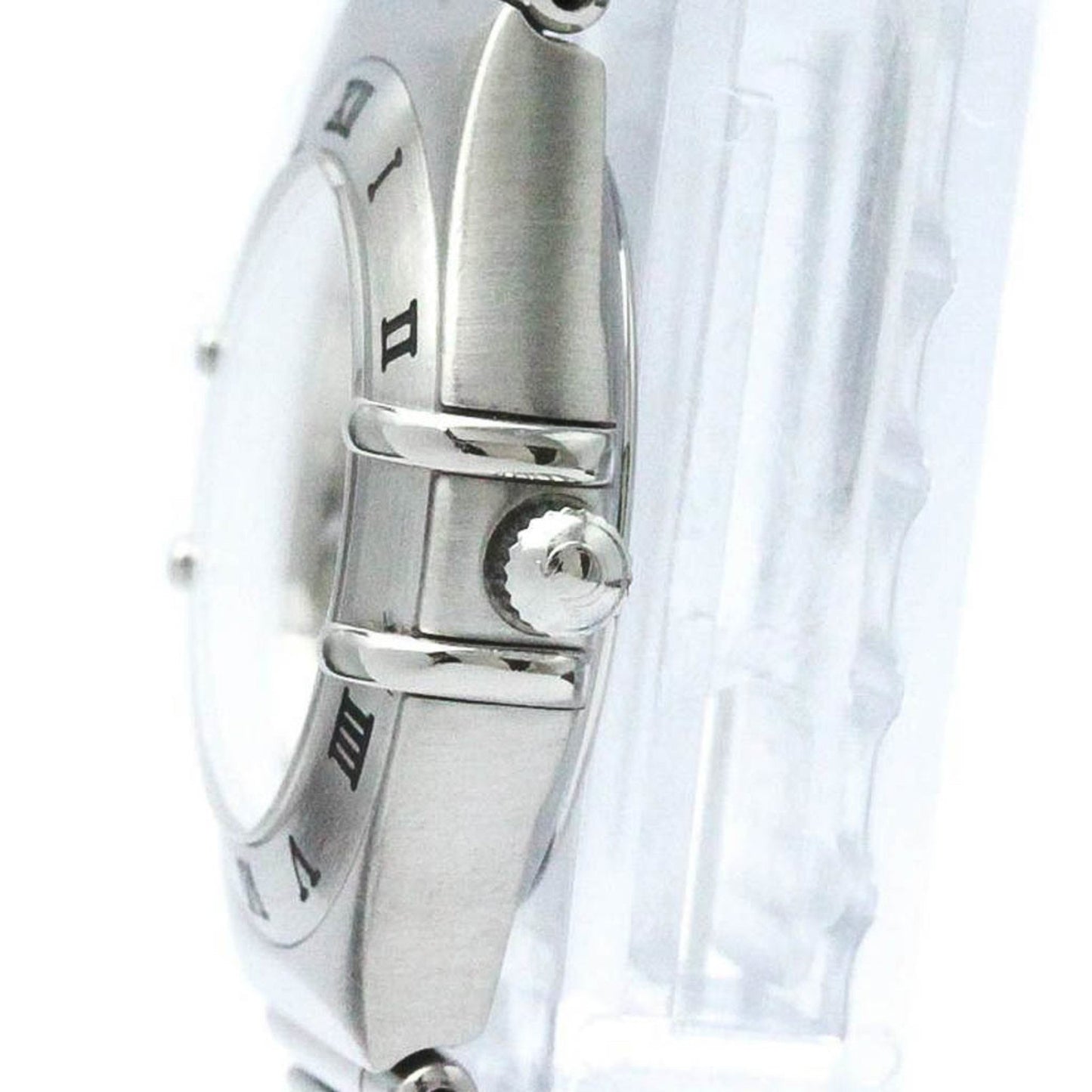 Polished Omega Constellation Mop Dial Steel Quartz