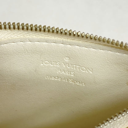 Louis Vuitton Vernis Pochette Cle Wallet/Coin Case M91348 Perle