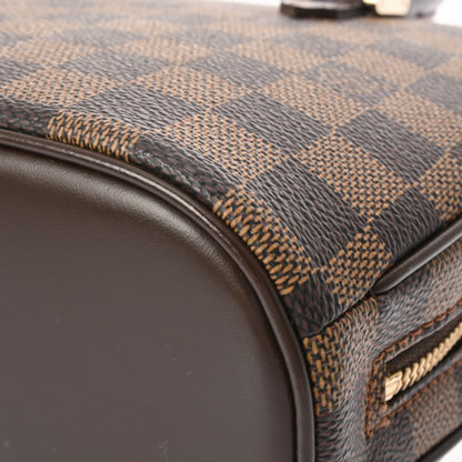 Louis Vuitton Damier Saria Mini Brown N51286 Women'S Canvas Handbag