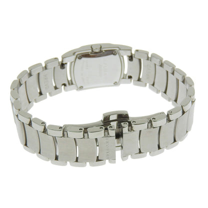 Bvlgari Assioma Watch Aa26S Stainless Steel Quartz Analog Display Black Dial