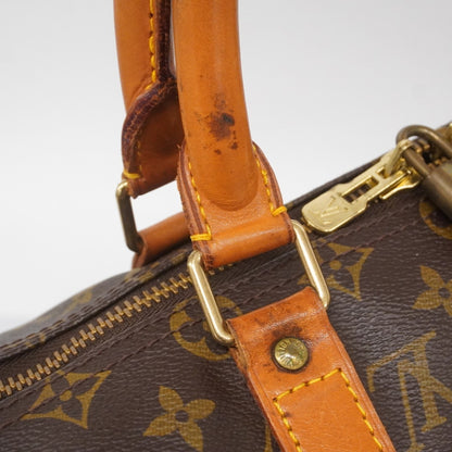 Louis Vuitton Monogram Keepall Bandouliere 50 Boston Bag M41416 Brown