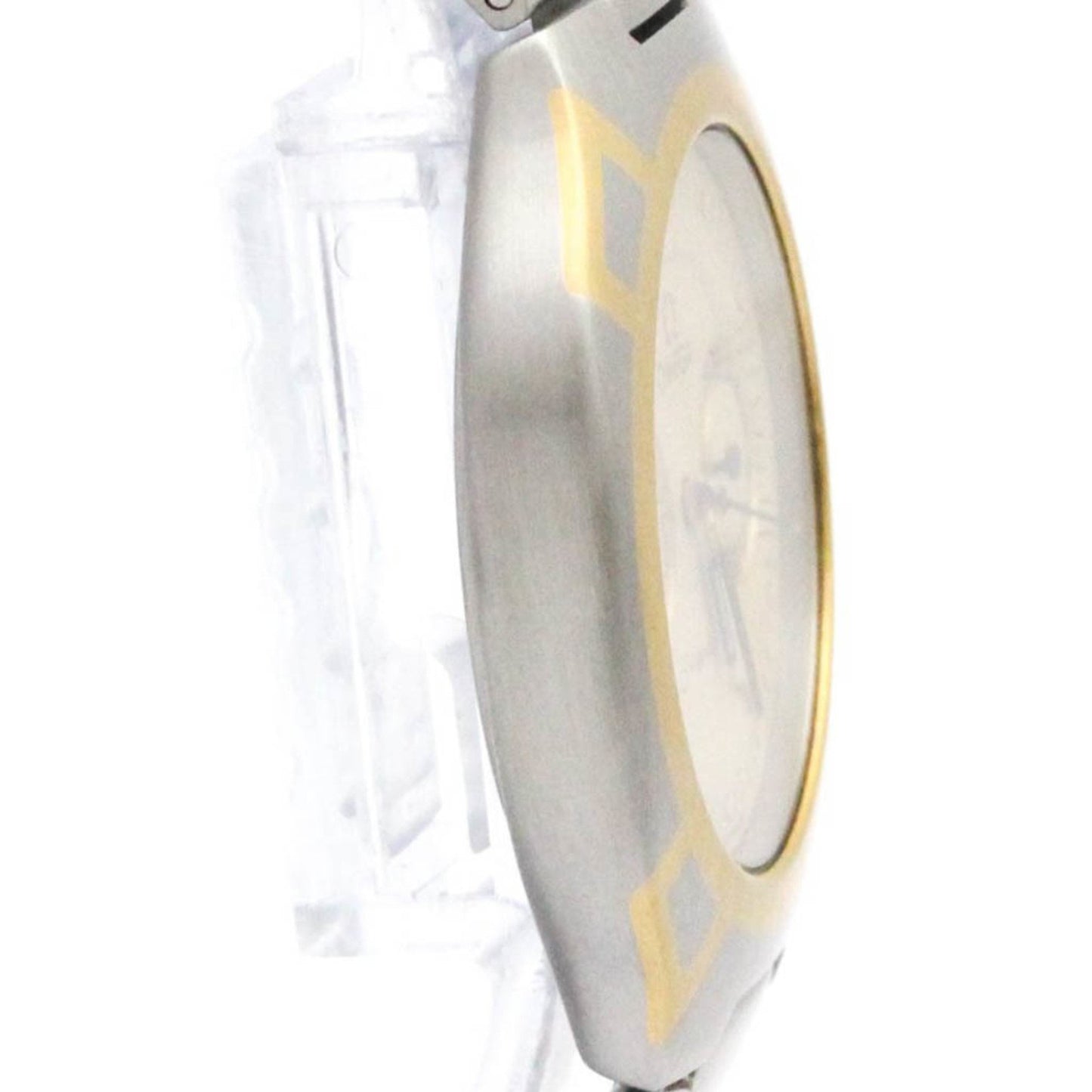 Omega Seamaster Polaris Day Date 18K Gold Steel Watch 396.1022 Polished