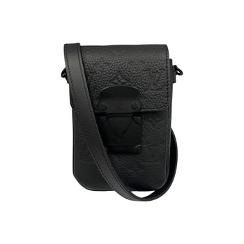Louis Vuitton S-Lock Vertical Wearable Wallet Shoulder Bag M81524 Leather