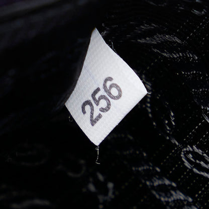 Prada Saffiano Chain Crossbody Shoulder Bag 1Bd147 Purple Enamel