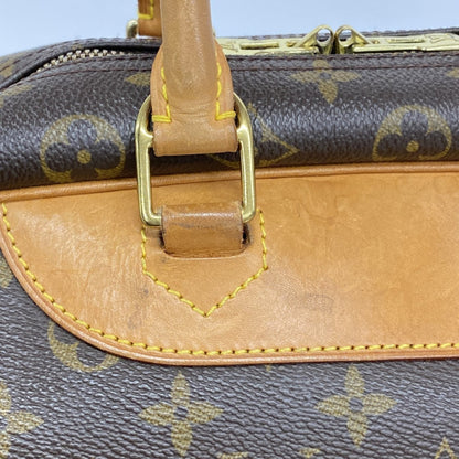 Louis Vuitton Monogram Deauville Handbag M47270 Brown