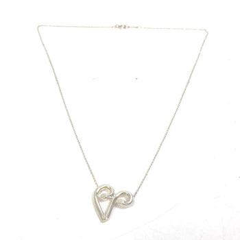 Tiffany&Co. Tiffany V Initial Paloma Picasso Accessory Pendant Necklace Sv925
