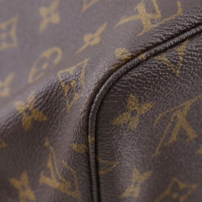 Louis Vuitton Neverfull Mm Tote Bag M40156 Monogram Canvas 2008 Brown Ar4088
