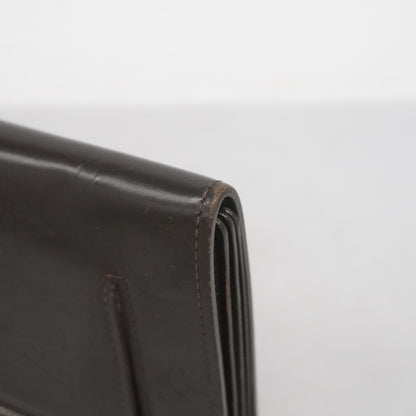 Louis Vuitton Monogram Glace Leather Hoist Long Wallet M66450 Cafe