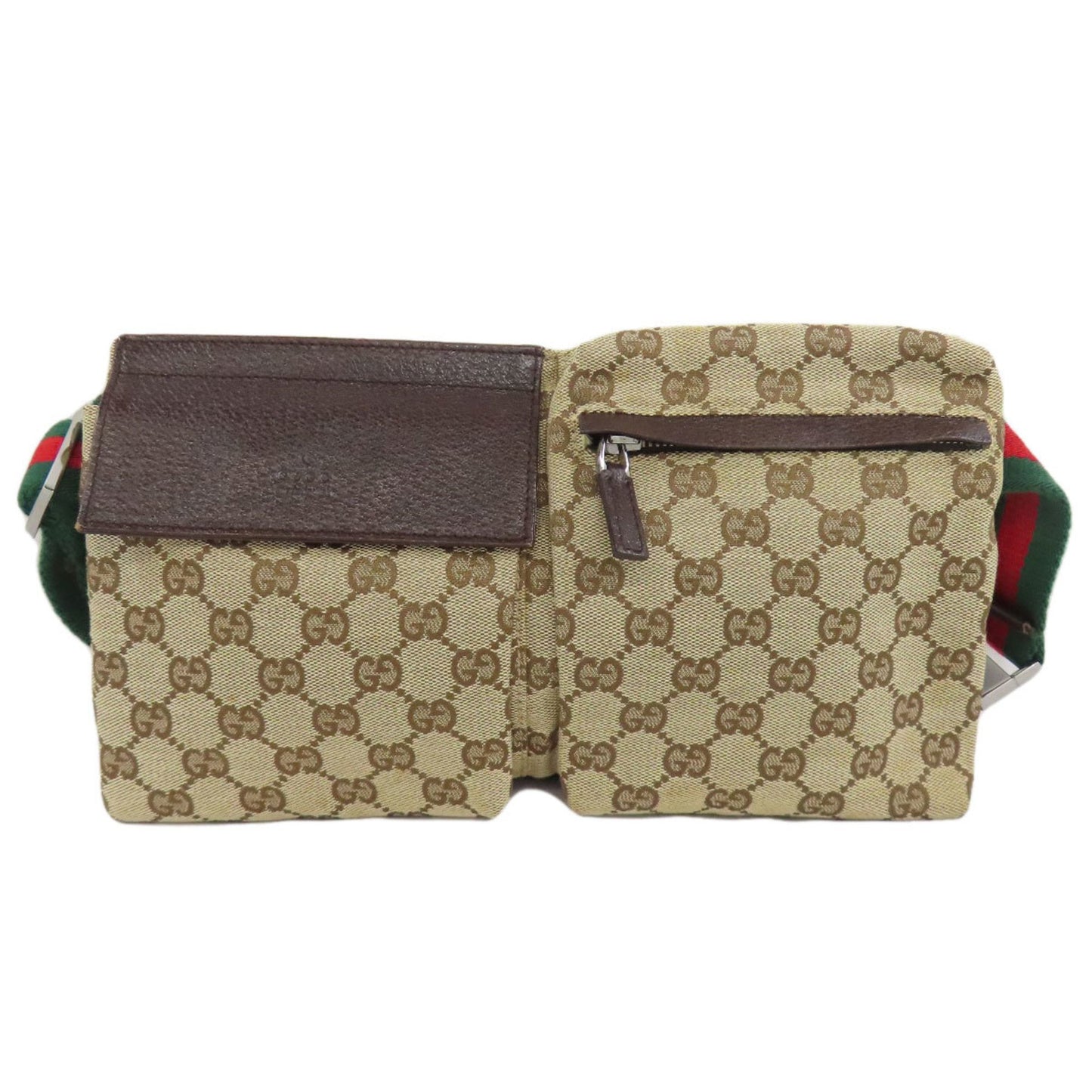 Gucci 28566 Gg Canvas Hip/Waist Bag