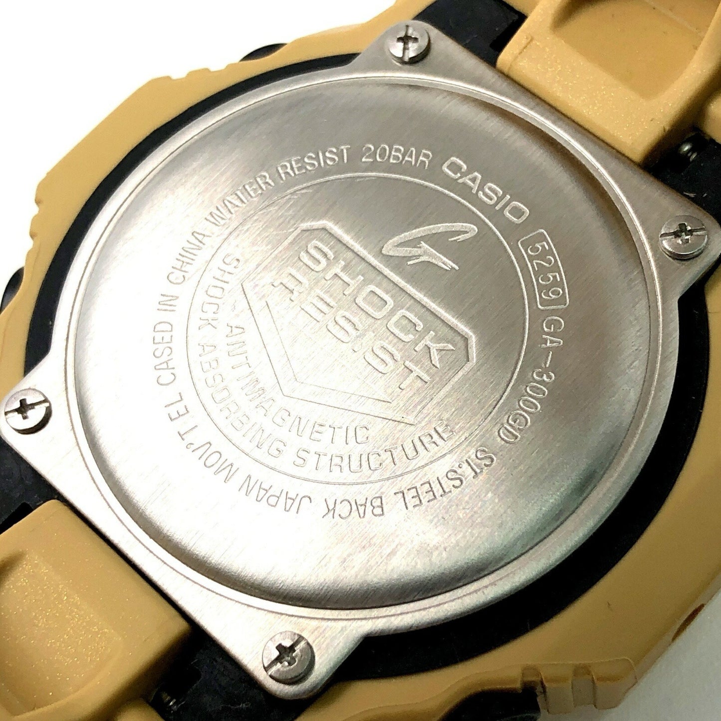 G-Shock Casio Ga-300Gd-9A Crazy Gold Analog-Digital Watch With Big Case