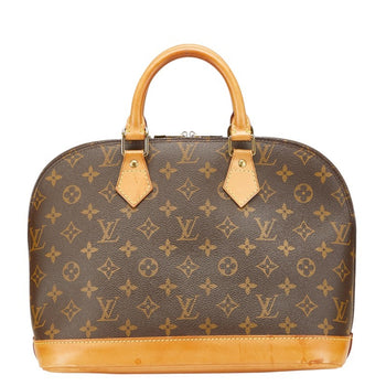 Louis Vuitton Monogram Alma Pm Handbag M51130 Brown Leather