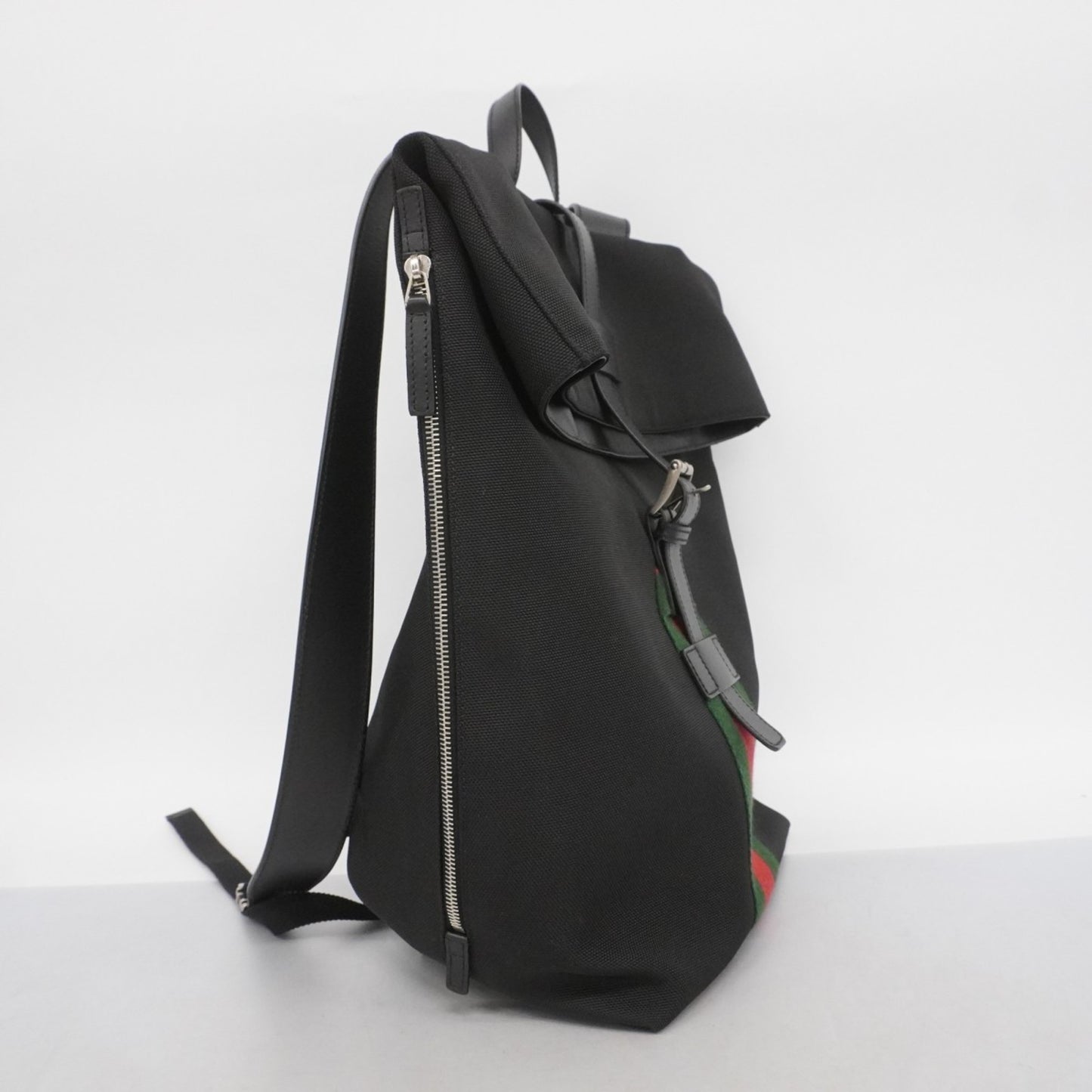 Gucci Backpack/Daypack Sherry Line 619749 Nylon Black