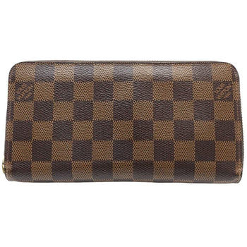 Louis Vuitton Louis Vuitton Damier Long Wallet N60046 Zippy Ebene Rose Ballerine 180832