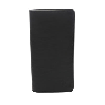 Louis Vuitton Epi Leather Portefeuille Brazza Noir M60622 Men'S Long Wallet In Leather