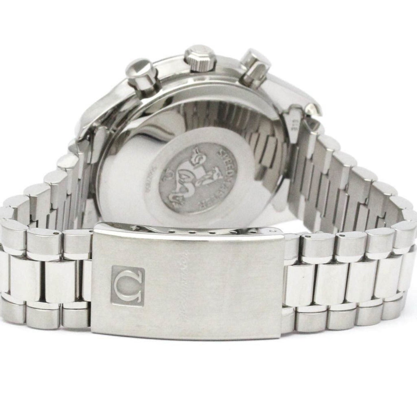 Omega Speedmaster Triple Date Steel Automatic Watch 3521.30 Polished