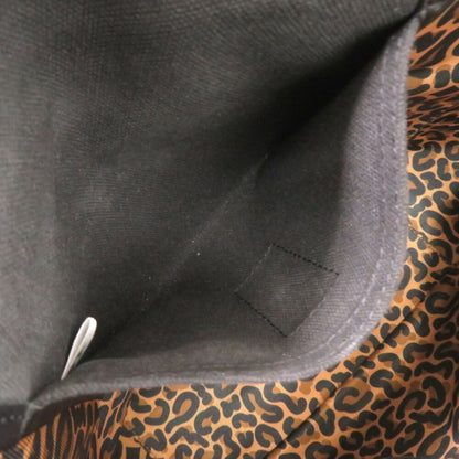 Mcm Phenomenon+Mcm Canvas/Leather Black Tote Bag 0382Mcm