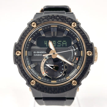 Casio G-Shock G-Steel Gst-B200X Watch Stainless Steel/Rubber Black Solar Dial