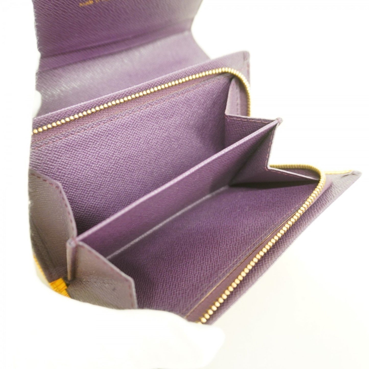 Louis Vuitton Epi Wallet Porte Monnaie-Vieux Tresor M63509 Jaune