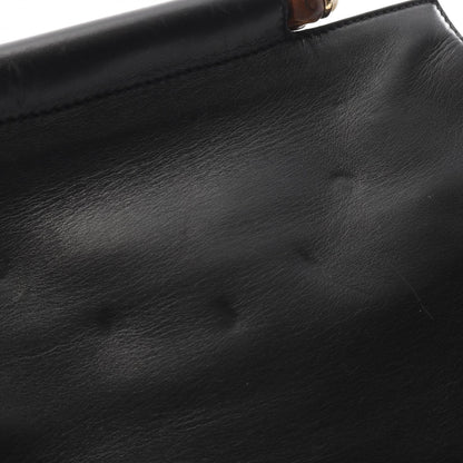 Gucci Nimfair Bamboo Handbag Leather