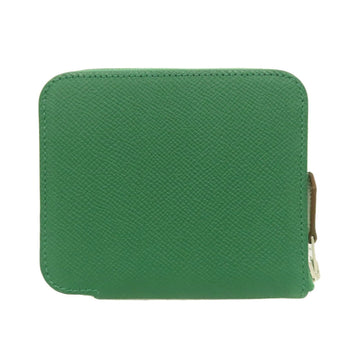 Hermes Herms Azap Silkin Compact Silver Hardware Coin Case Epson
