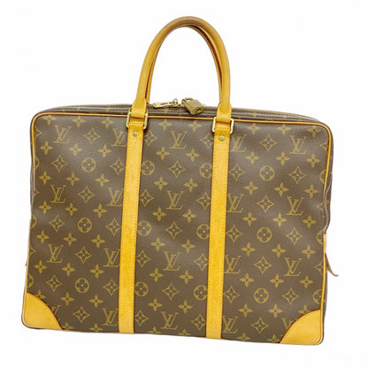 Louis Vuitton Monogram Porte-Document Voyage Bag M53361 Brown