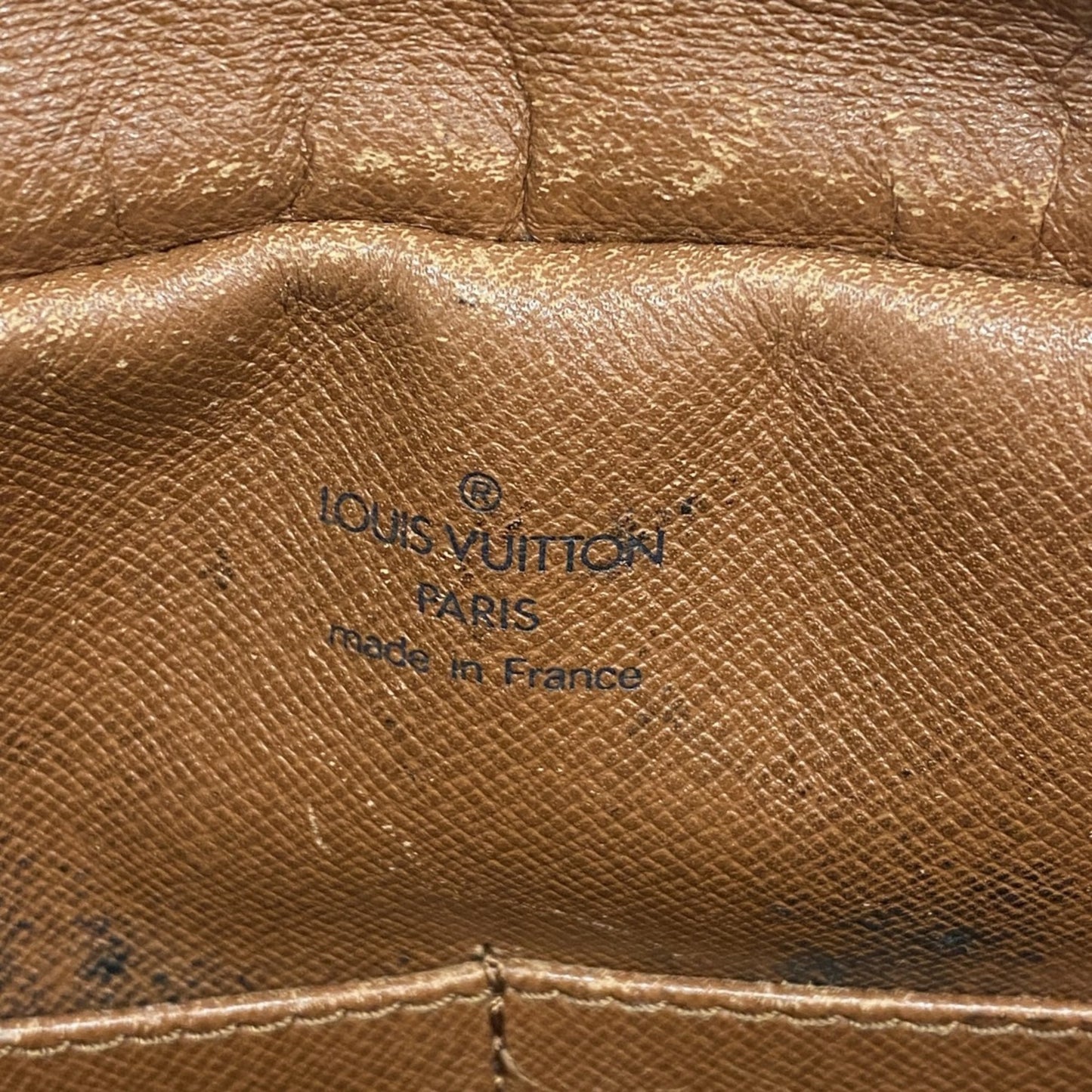 Louis Vuitton Monogram Compigne 28 Clutch Bag M51845 Brown