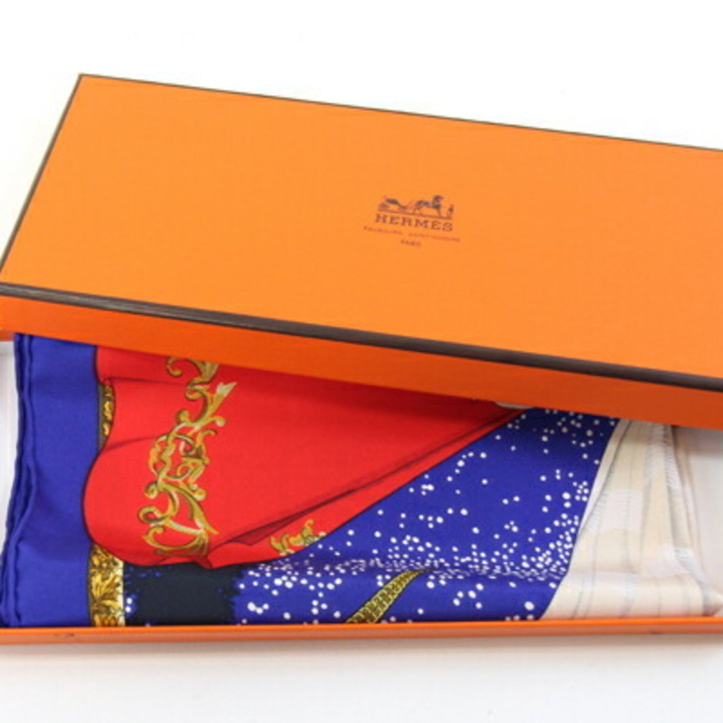 Hermes Herms Carr 45 Scarf