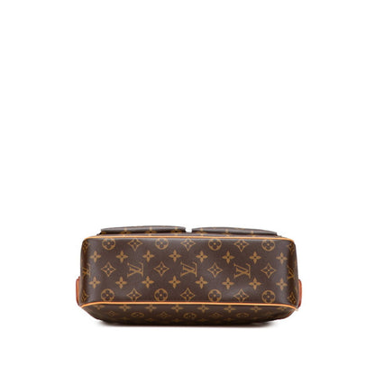 Louis Vuitton Monogram Viva Cite Gm One-Shoulder Bag M51163 Brown Pvc Leather